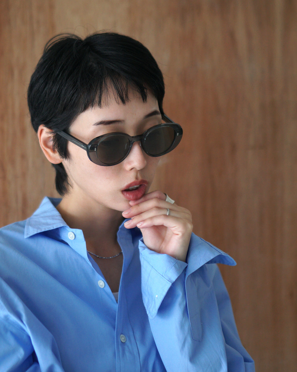 Few by NEW. F29 SUNGLASSES OVAL CAT EYE