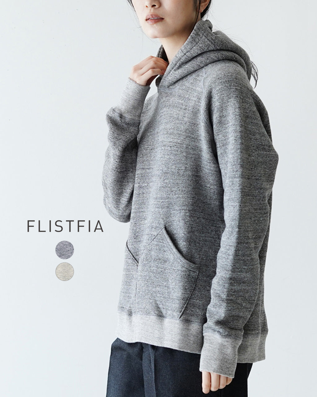 FLISTFIA フリストフィア プルオーバー パーカー Pull Over Parker 裏起毛 ラグランスリーブ スウェット PP01016【送料無料】