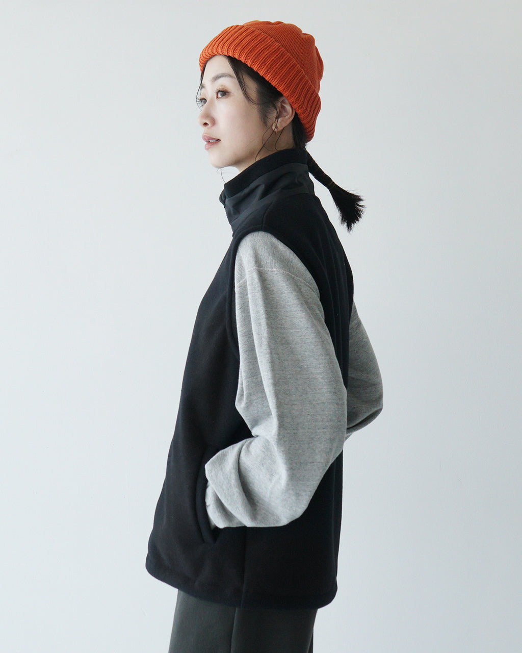 FLISTFIA フリストフィア フリースベスト Fleece Vest 軽量 保温性 VF01016【送料無料】