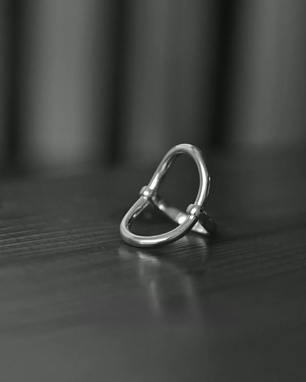 GARDEN OF EDEN 가든 오브 에덴 타원형 반지 OVAL RING 실버 925 볼륨 반지 액세서리 22AW078【쿠폰 대상외】【무료우송】 