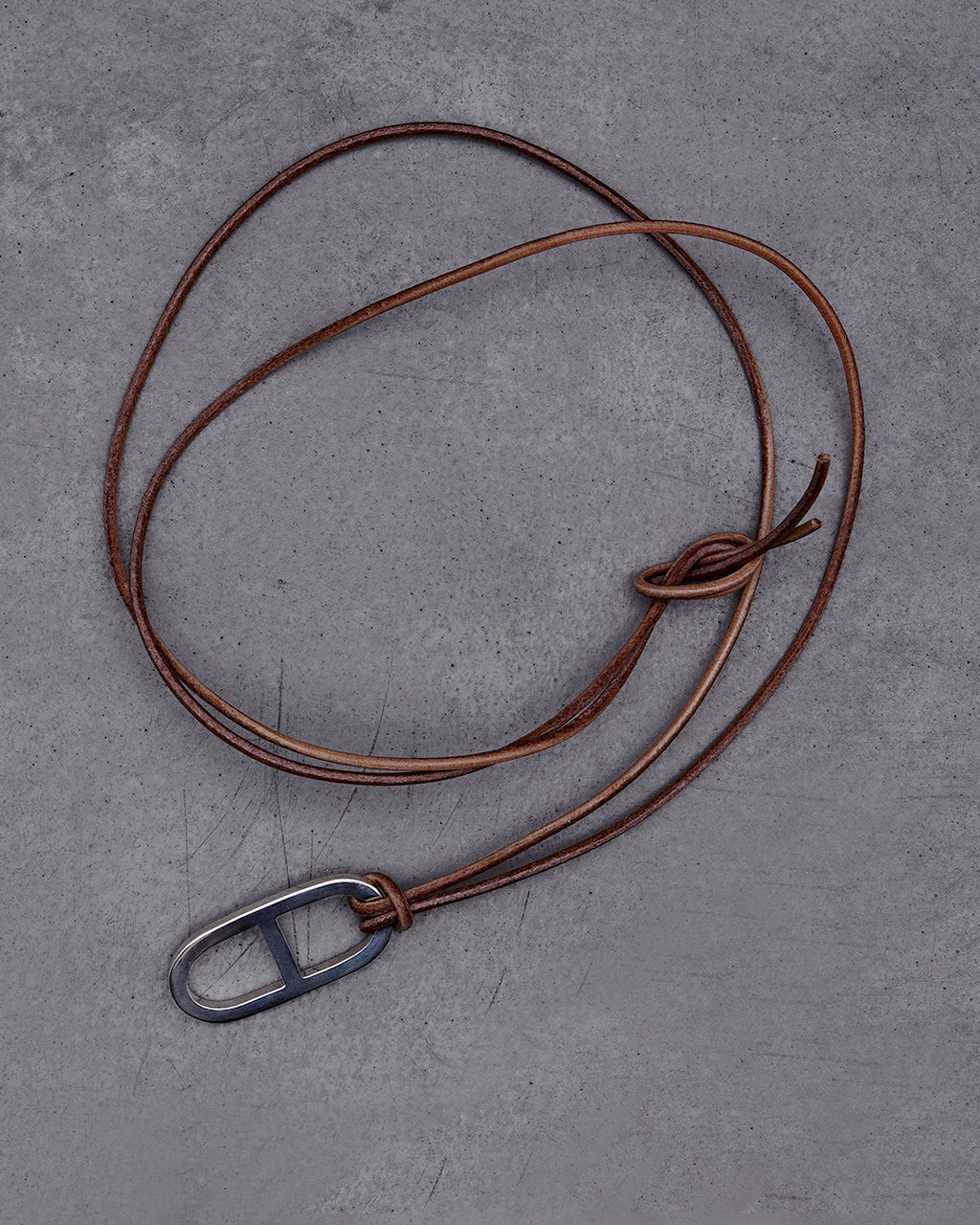 Garden of Eden ガーデンオブエデン アンカー レザー ネックレス ANCHER LEATHER NECKLACE(SMALL)  シルバー925 アクセサリー 22AW005【送料無料】