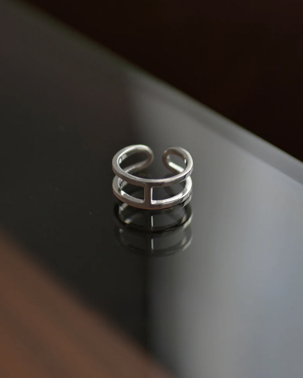 Garden of Eden 가든 오브 에덴 앵커 링 ANCHOR RING (SMALL) 실버 925 반지 이어 커프 액세서리 22AW012 【무료우송】【쿠폰 대상외】 [★] 