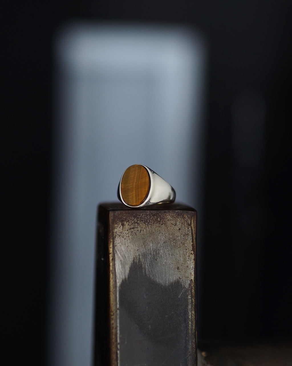 GARDEN OF EDEN Oval signet ring(L)