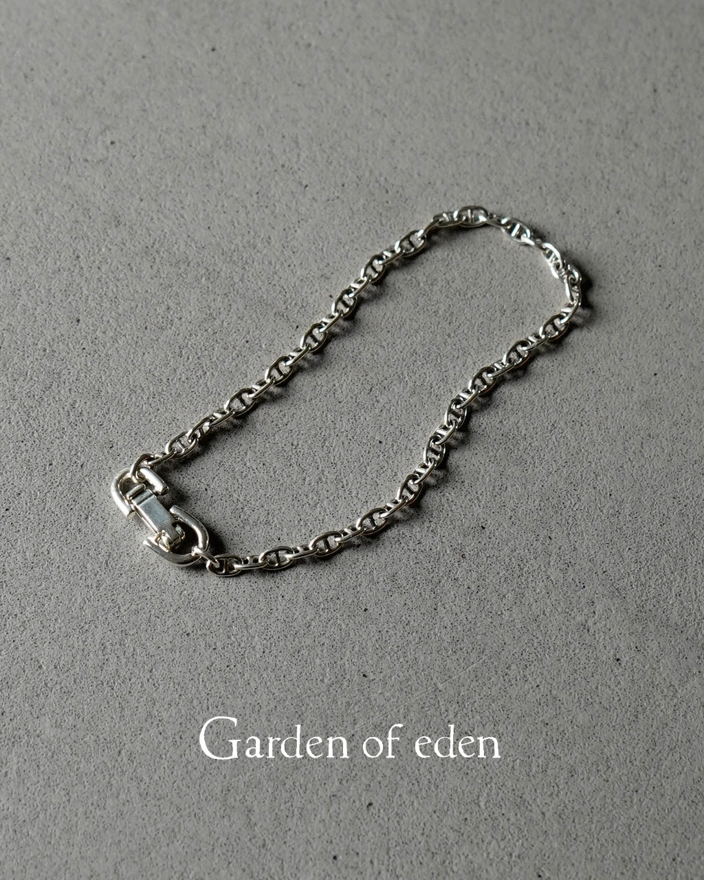 Garden of Eden ガーデンオブエデン アンカー ブレスレット ANCHOR BRACELET シルバー925 24AW091【クーポン対象外】【送料無料】