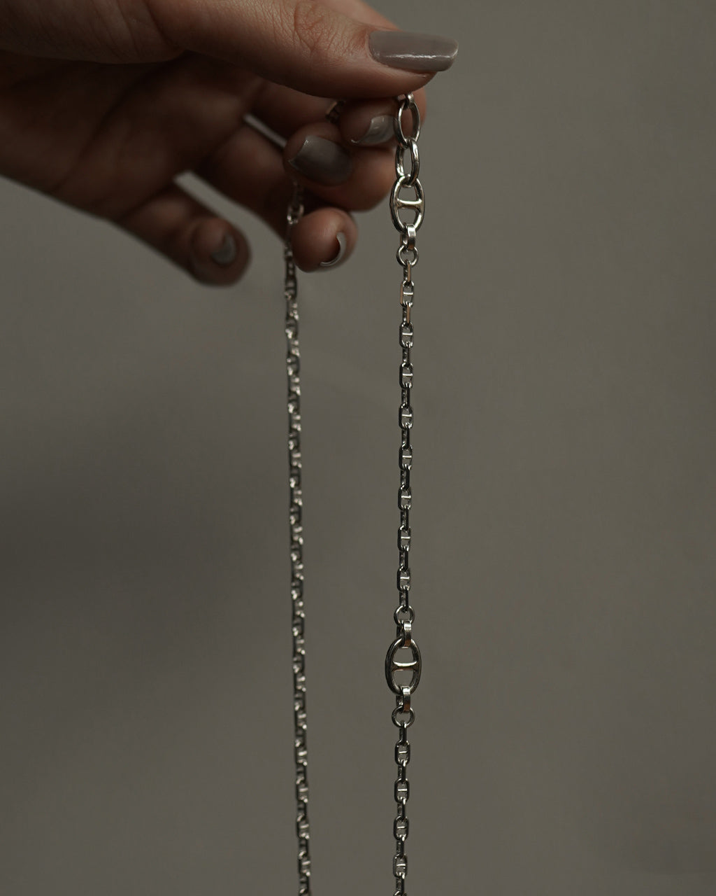 ｜point × 10｜ANCHOR CHAIN NECKLACE / SEAMLESS CLASP 25SS0009