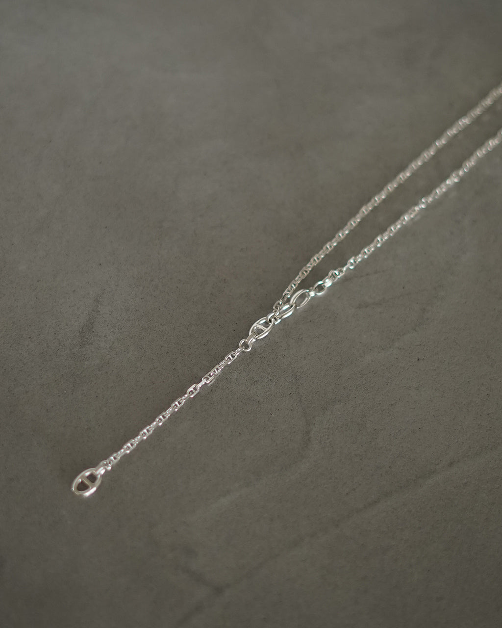 ｜point × 10｜ANCHOR CHAIN NECKLACE / SEAMLESS CLASP 25SS0009