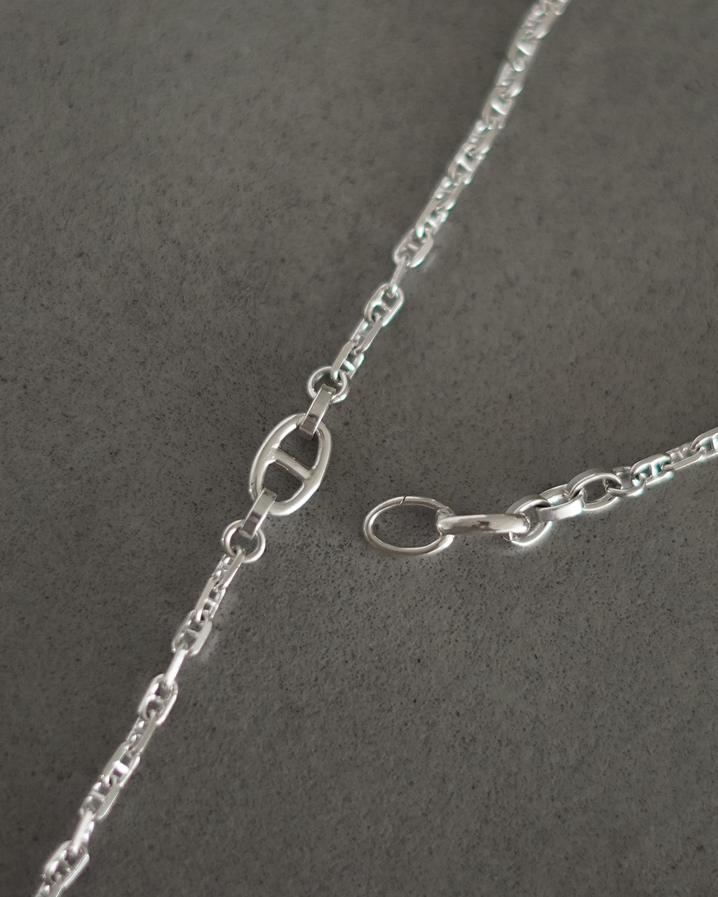 ｜point × 10｜ANCHOR CHAIN NECKLACE / SEAMLESS CLASP 25SS0009
