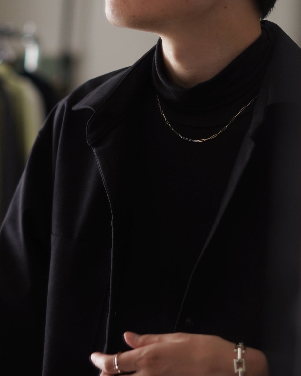 ｜point × 10｜9K PC chain necklace 25SS059