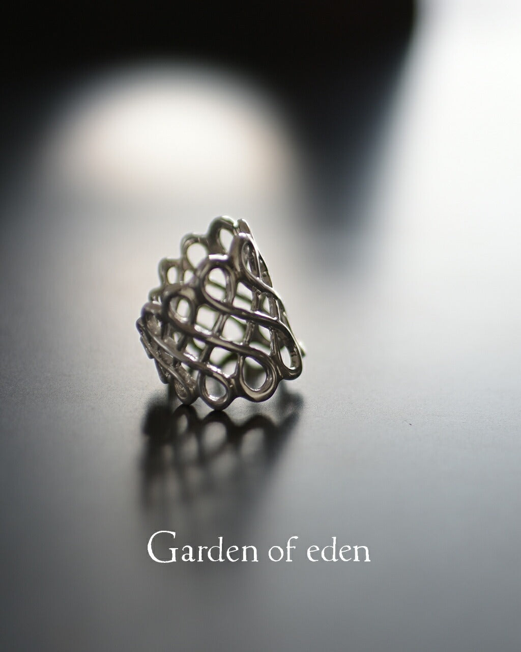 Garden of Eden Calligraphy Ring CALLIGRAPHY RING Silver 925 Ring ED-VG18-CYR [Free Shipping] [Coupon Not Applicable] [★] 