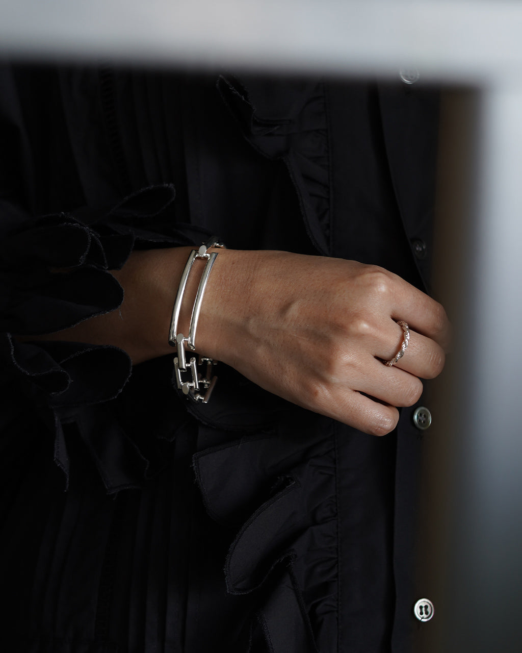 SQUARE LINK BRACELET ED25AW-041