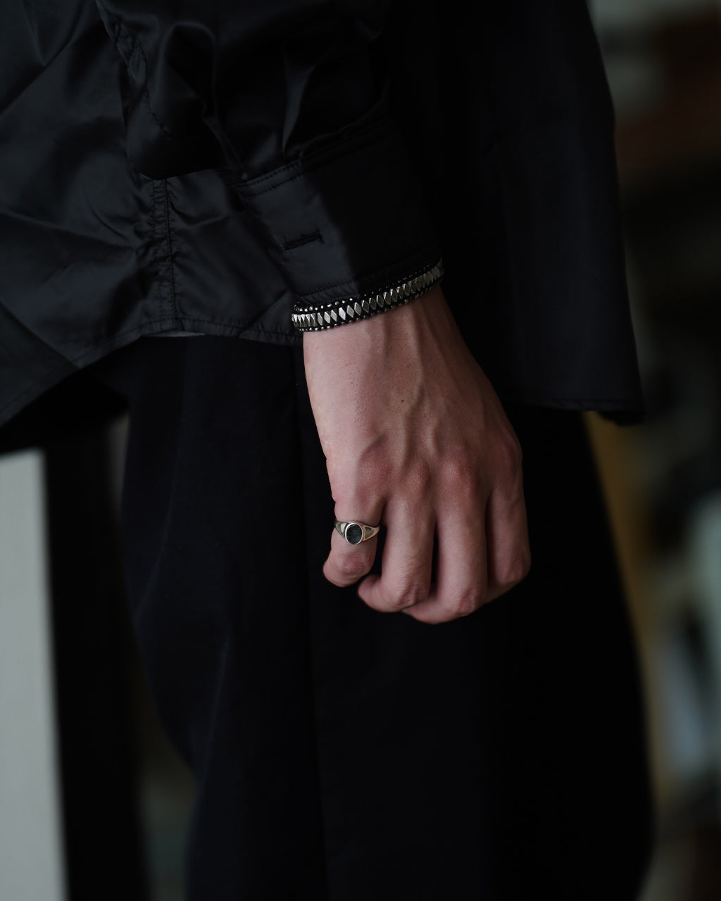 GARDEN OF EDEN Oval signet ring(S)