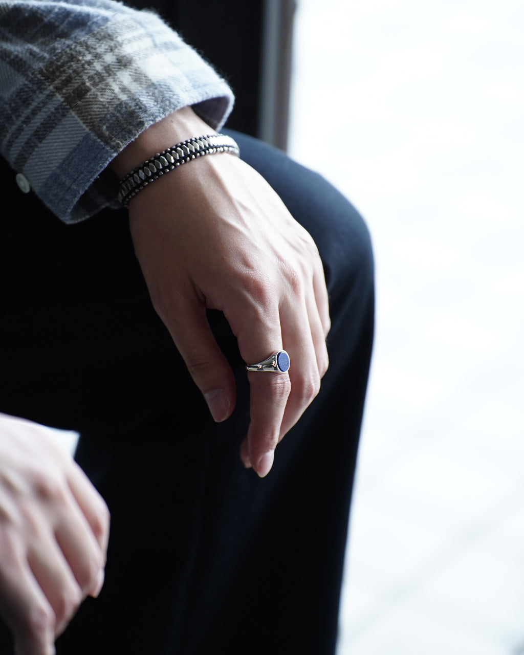 GARDEN OF EDEN Oval signet ring(M)