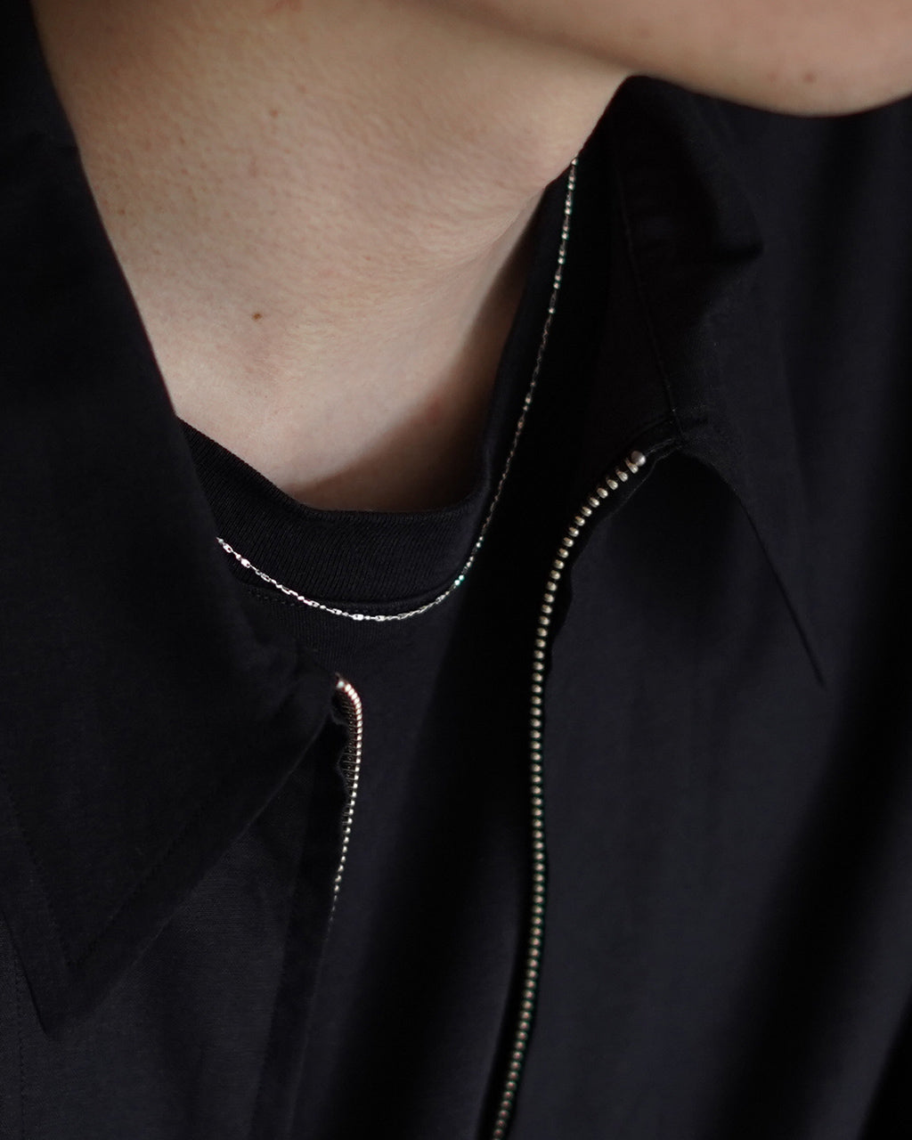 ING TWIST CHAIN NECKLACE 40cm 50cm ED25AW014