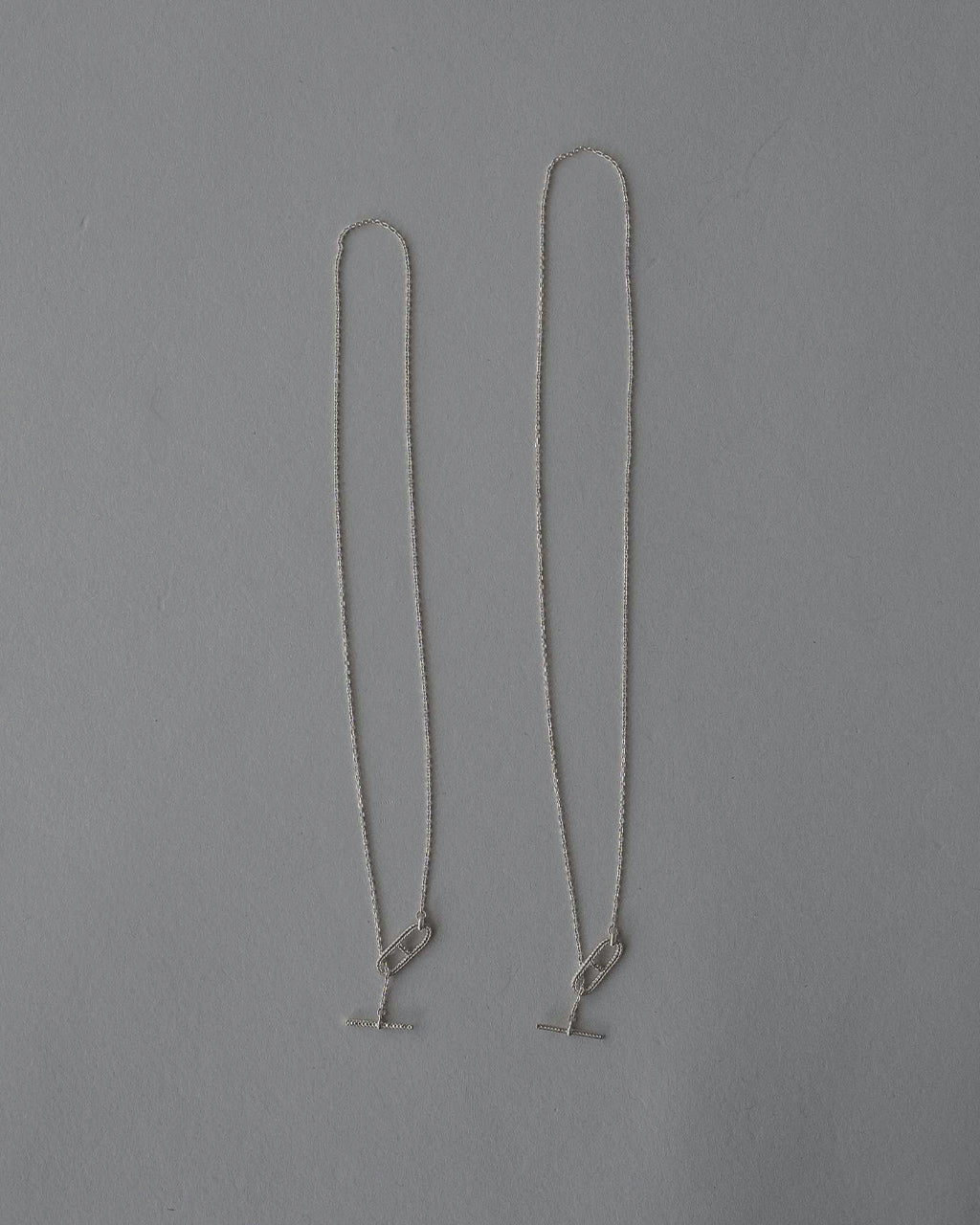 CABLE ROPE ANCHOR T-BAR NECKLACE ED26AW-040