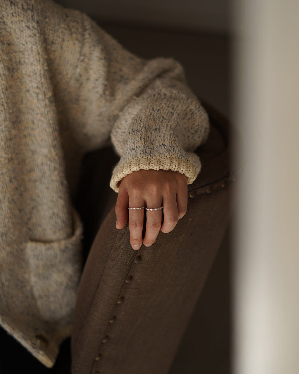 ROPE CHAIN RING (wide:1.6mm) ED26SS-049