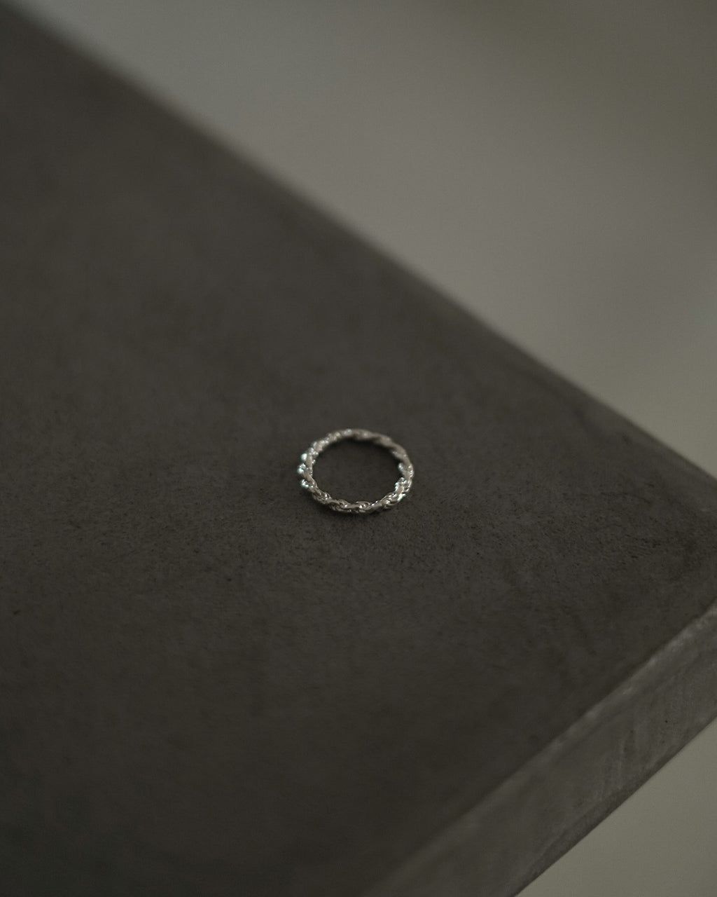 ROPE CHAIN RING (2.6mm) ED26SS-050