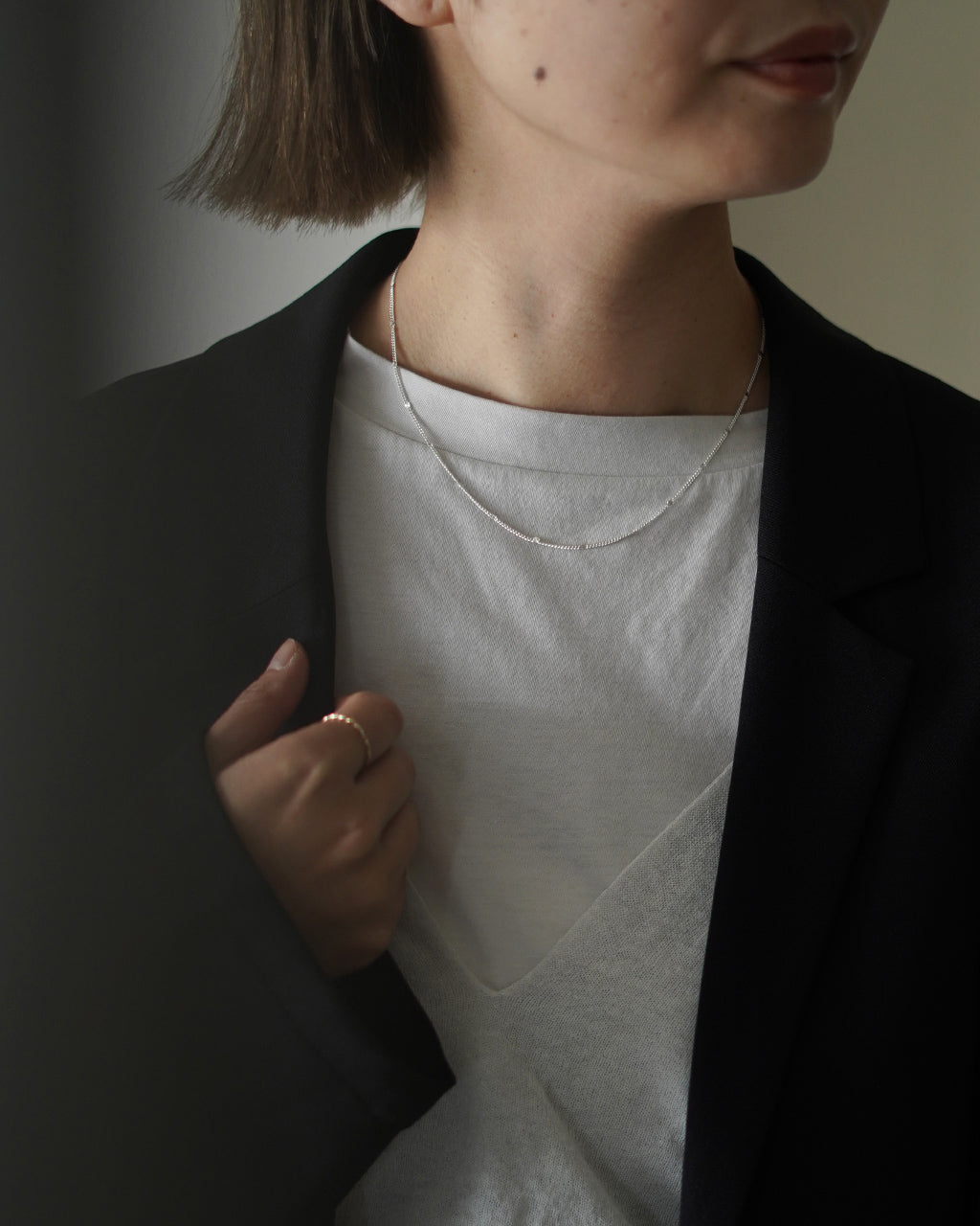 FLAT BURST CHAIN NECKLACE ED26SS-052