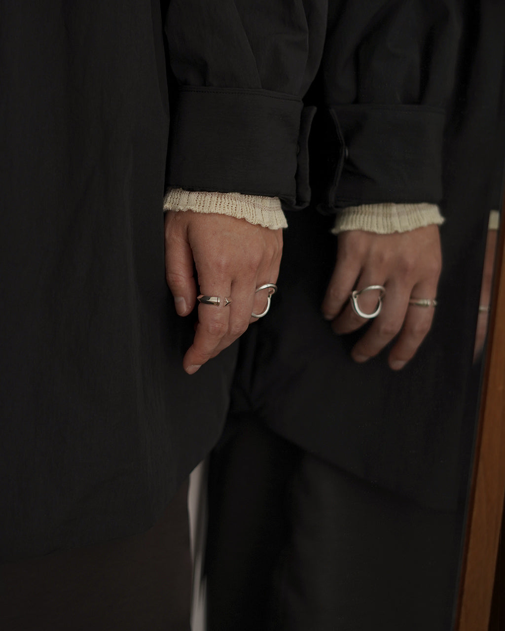 TRIANGLE BREAK RING ED26SS-095