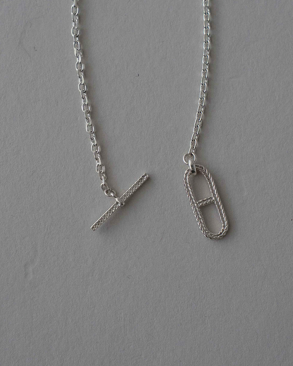 CABLE ROPE ANCHOR T-BAR BRACELET ED26AW-039