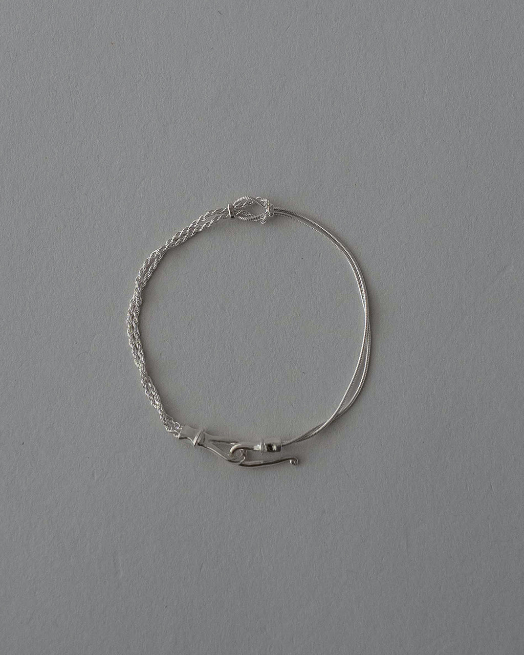 ROPE KNOT HOOK BRACELET ED26AW-098