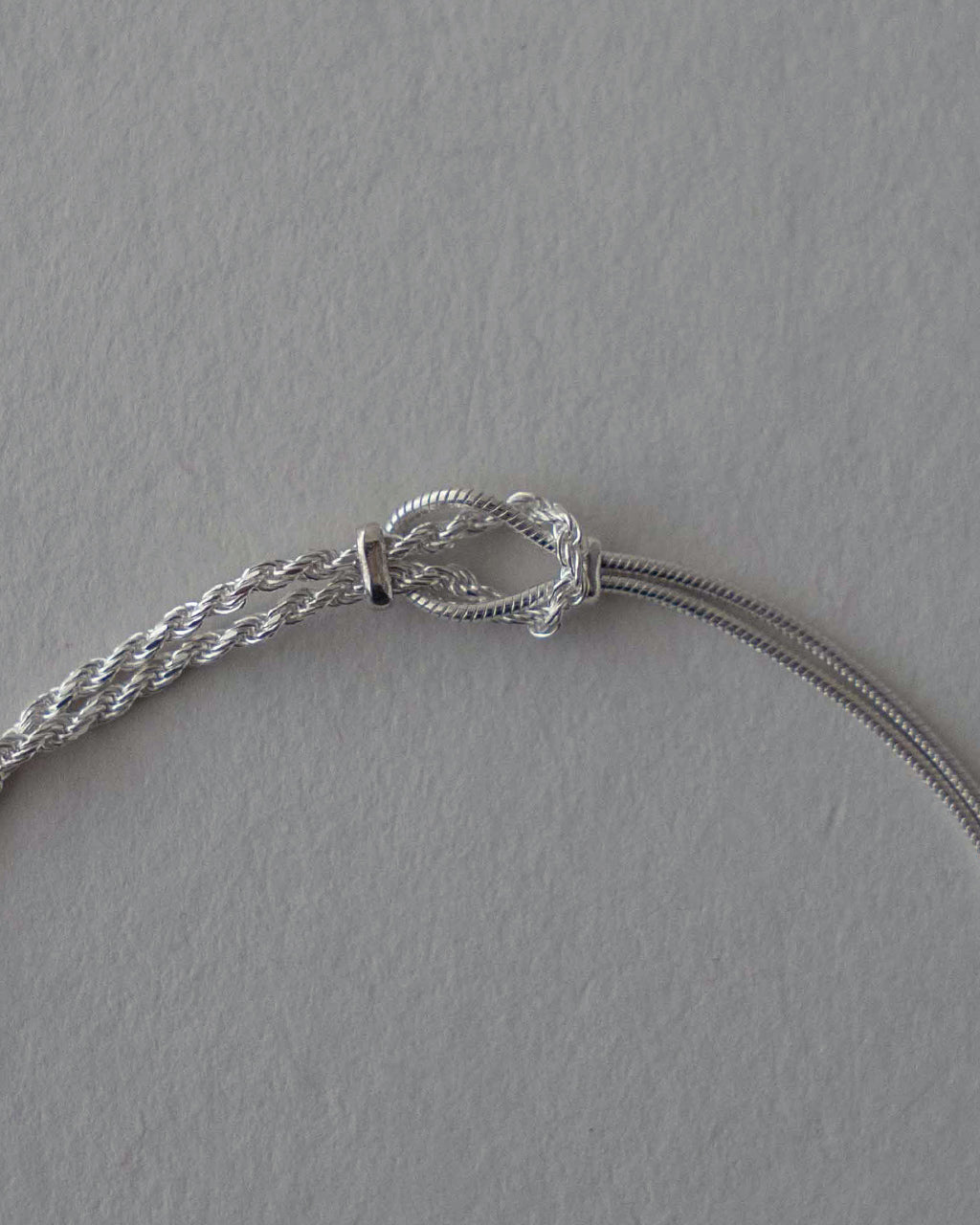 ROPE KNOT HOOK BRACELET ED26AW-098