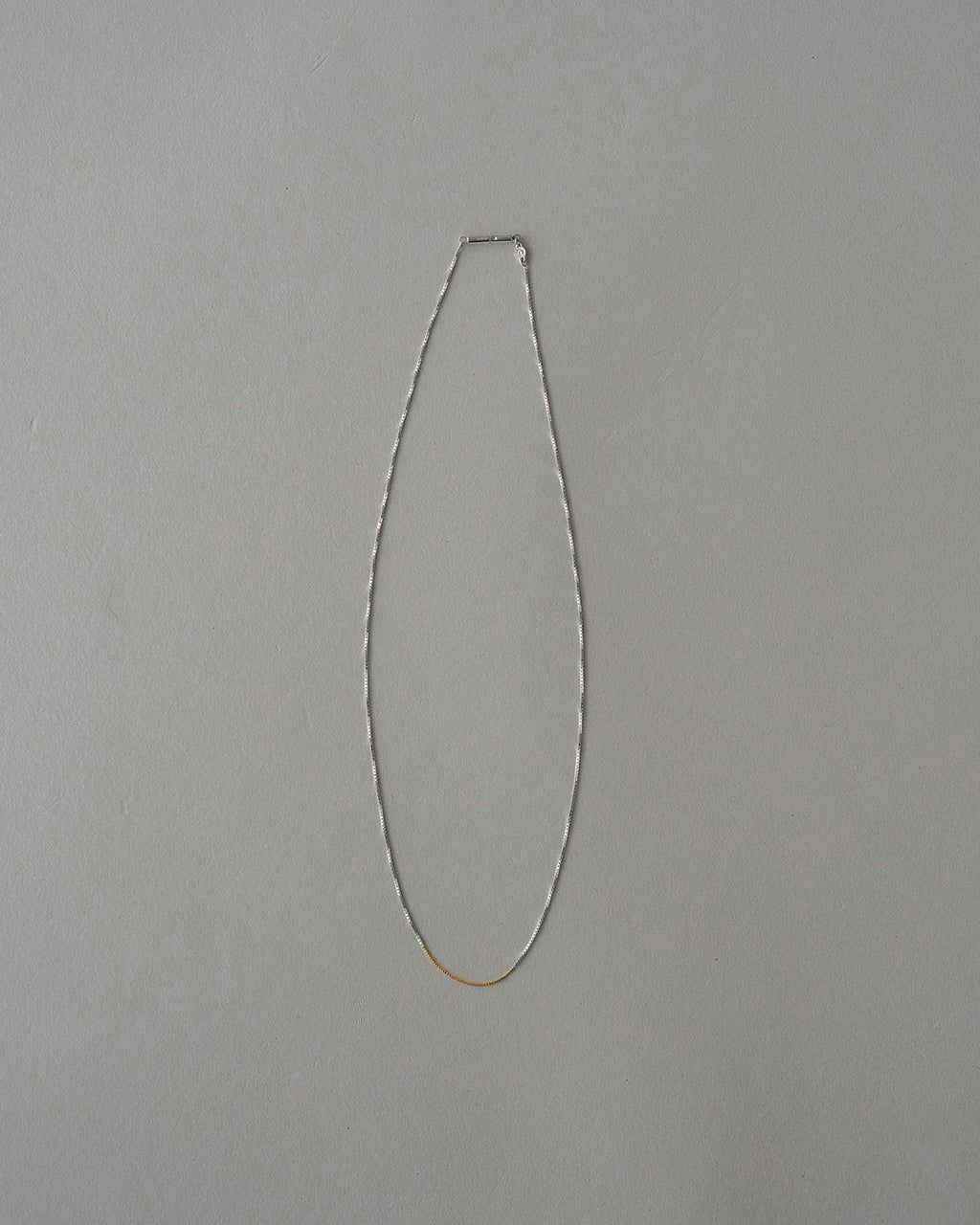 VENETIAN MIX CHAIN NECKLACE (18K GOLD 3cm) ED26AW-002
