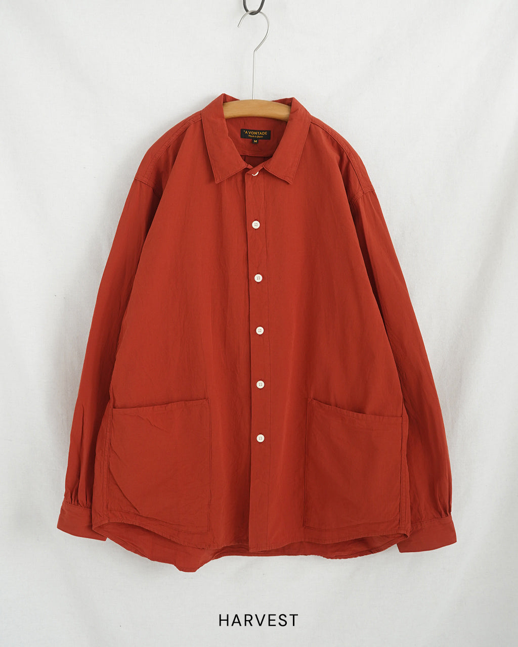 A VONTADE アボンタージ ガーデナーエプロン ロングスリーブ 長袖