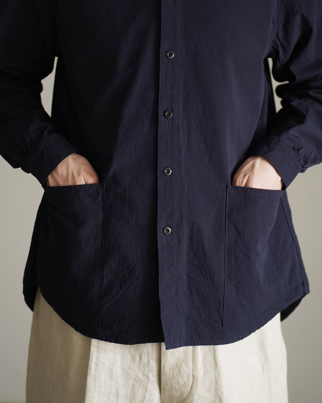 A VONTADE アボンタージ ガーデナーエプロン ロングスリーブ 長袖 シャツ | Crouka(クローカ)