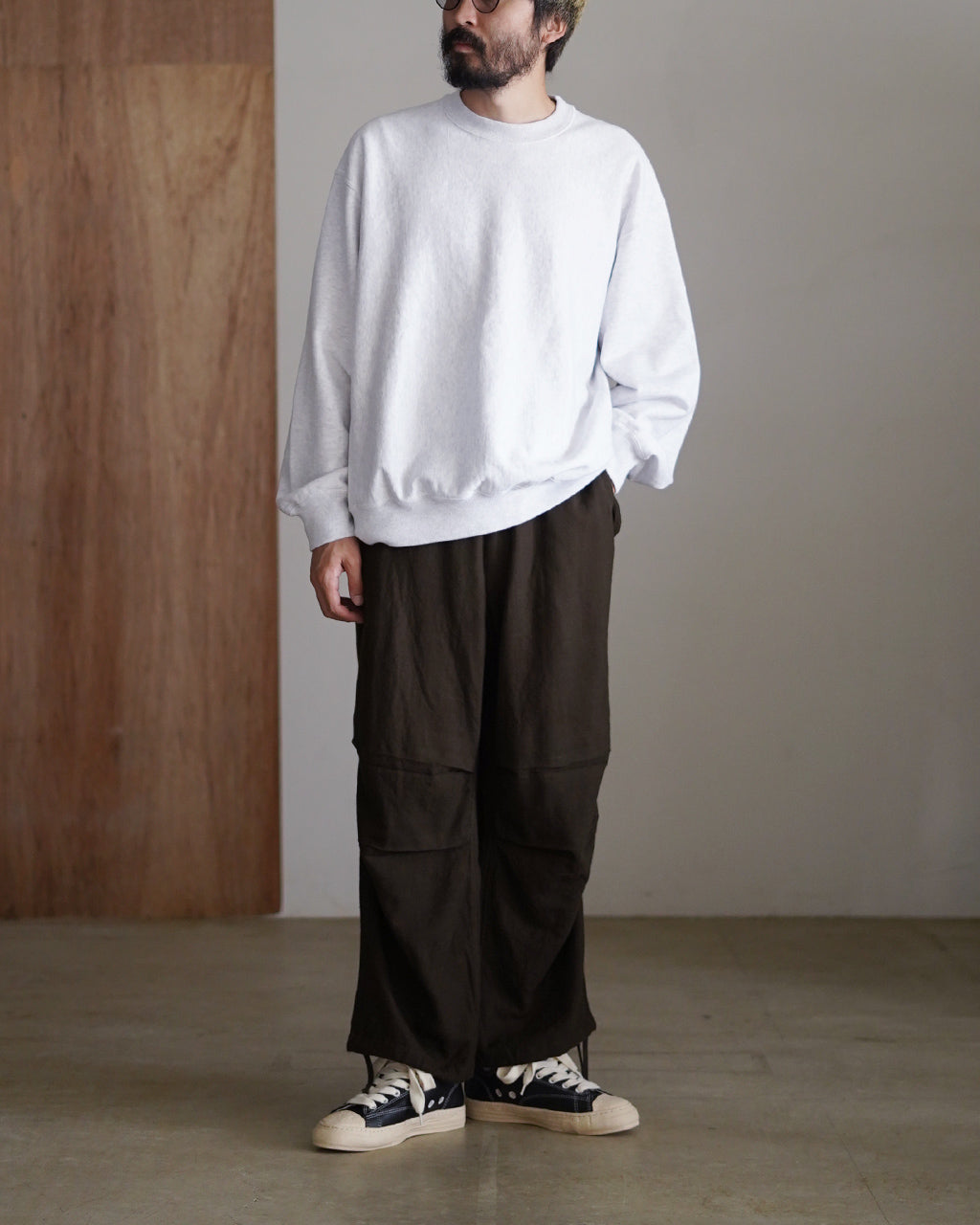 "TRENT" Leather Low-Top Sneakers S14FW714