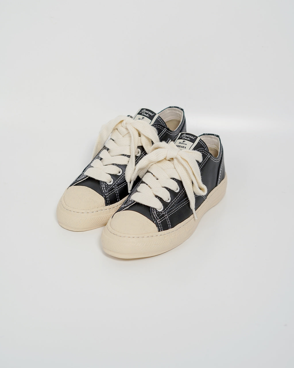 "TRENT" Leather Low-Top Sneakers S14FW714