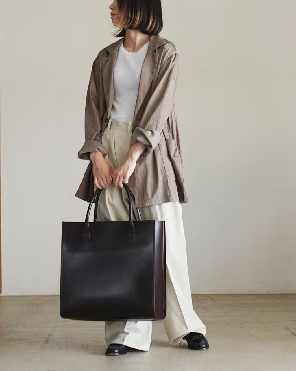 | 10%off | BRIDLE LEATHER BIG TOTE BAG 01-3792