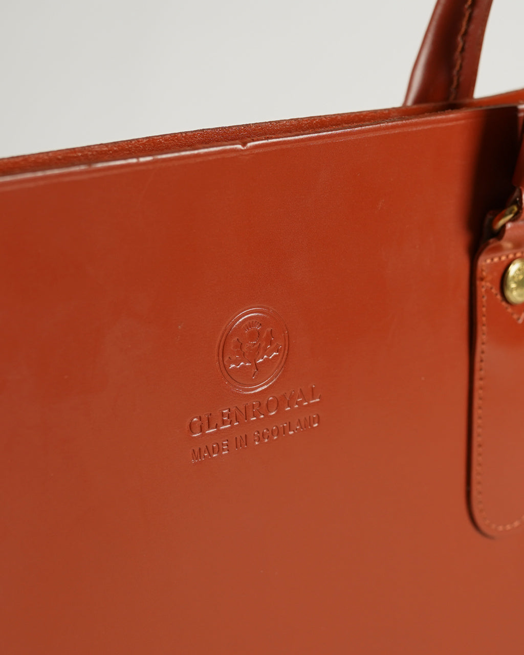GLENROYAL 2 HANDLE TOTE BAG グレンロイヤル ブライドルレザー 2