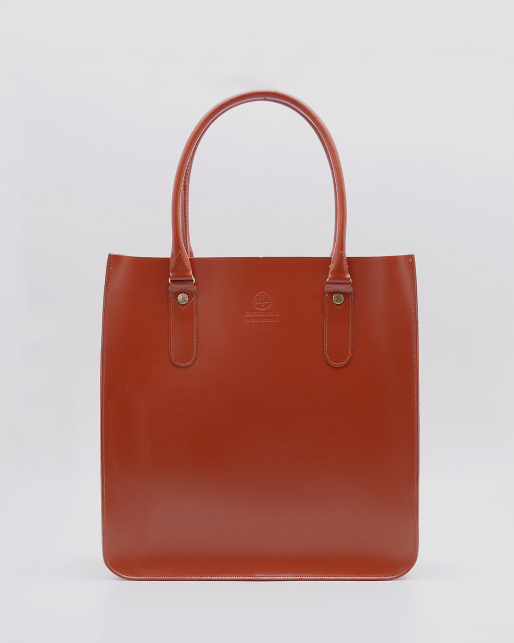 GLENROYAL ブライドルレザー 2ハンドル トートバッグオールレザー 牛革