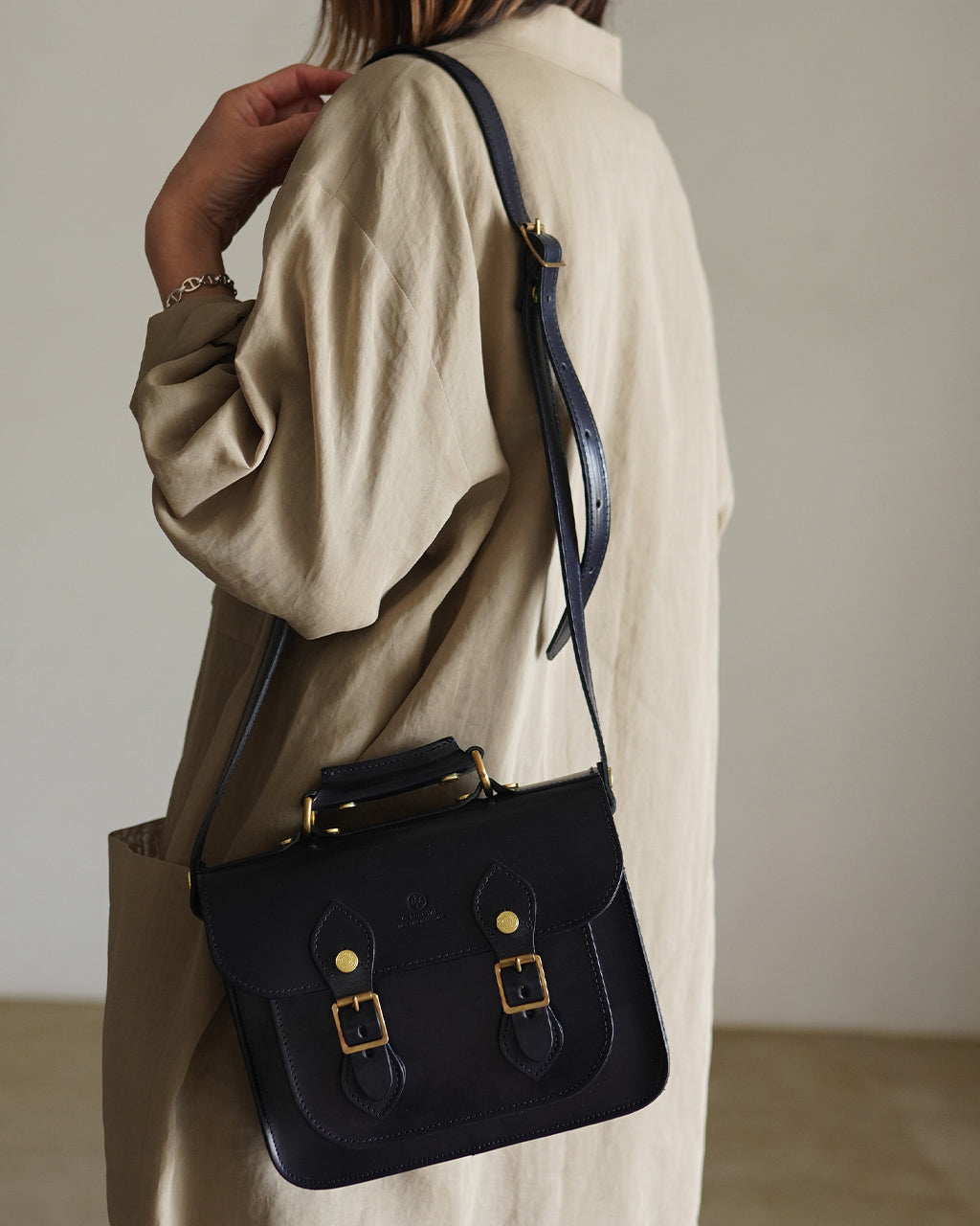 GLENROYAL Bridle Leather Satchel Bag Shoulder Bag All Leather Cowhide 02-6015 [Free Shipping] [Coupon Not Applicable] 
