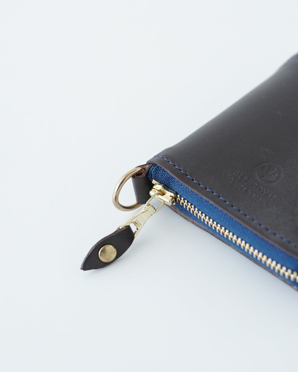 GLENROYAL グレンロイヤル スモール ジップ ウォレット SMALL ZIP WALLET コンパクト 二つ折り ミニ財布 Dリング 03-5814【送料無料】