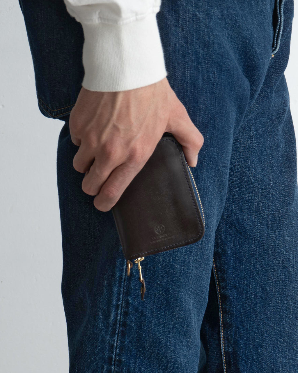 GLENROYAL グレンロイヤル スモール ジップ ウォレット SMALL ZIP WALLET コンパクト 二つ折り ミニ財布 Dリング 03-5814【送料無料】