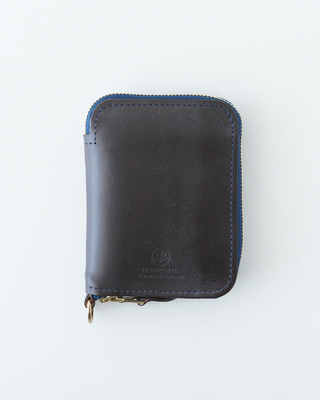 GLENROYAL グレンロイヤル スモール ジップ ウォレット SMALL ZIP WALLET コンパクト 二つ折り ミニ財布 Dリング 03-5814【送料無料】