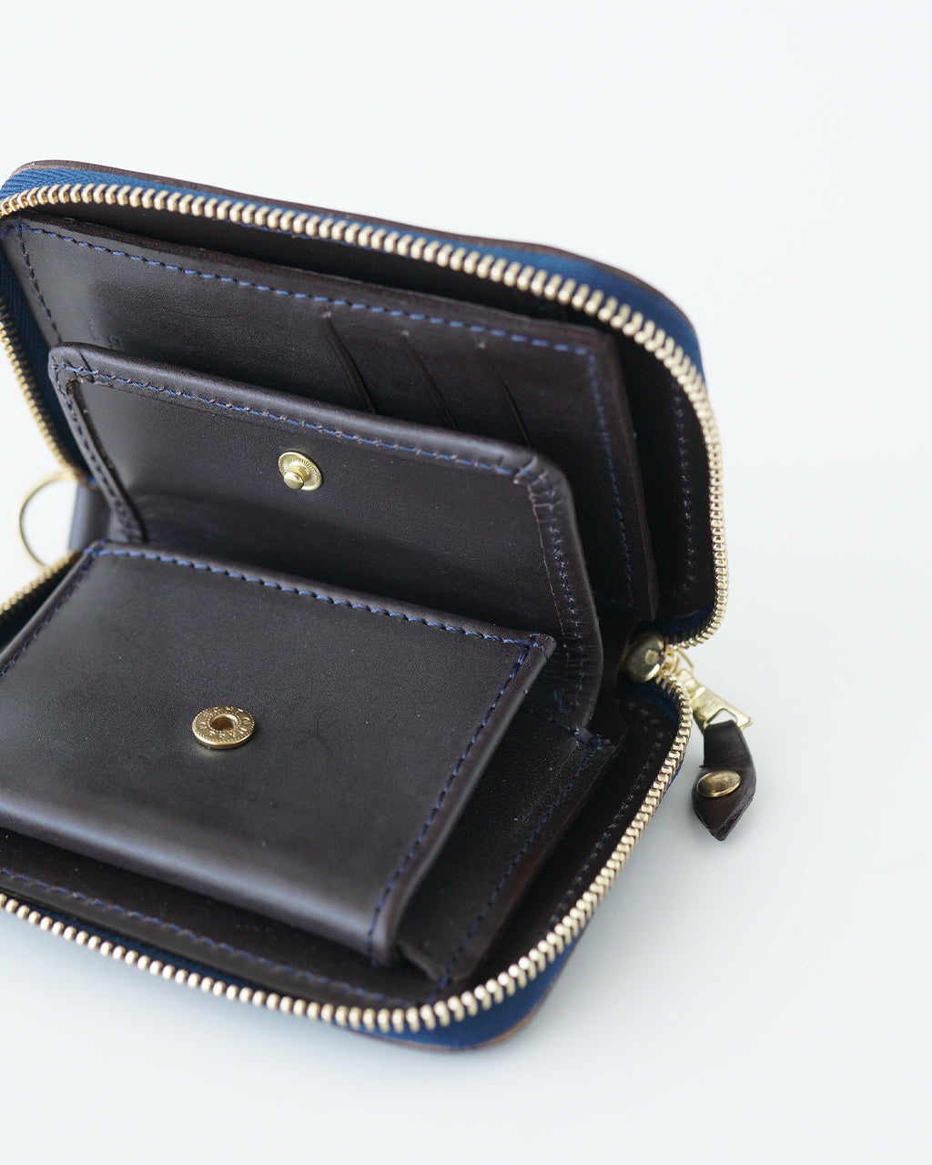 GLENROYAL グレンロイヤル スモール ジップ ウォレット SMALL ZIP WALLET コンパクト 二つ折り ミニ財布 Dリング 03-5814【送料無料】