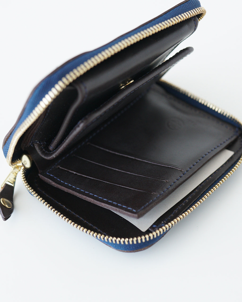 GLENROYAL グレンロイヤル スモール ジップ ウォレット SMALL ZIP WALLET コンパクト 二つ折り ミニ財布 Dリング 03-5814【送料無料】