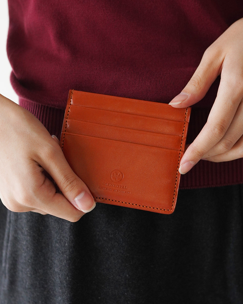 SLIM CARD CASE WITH NOTE 03-5935