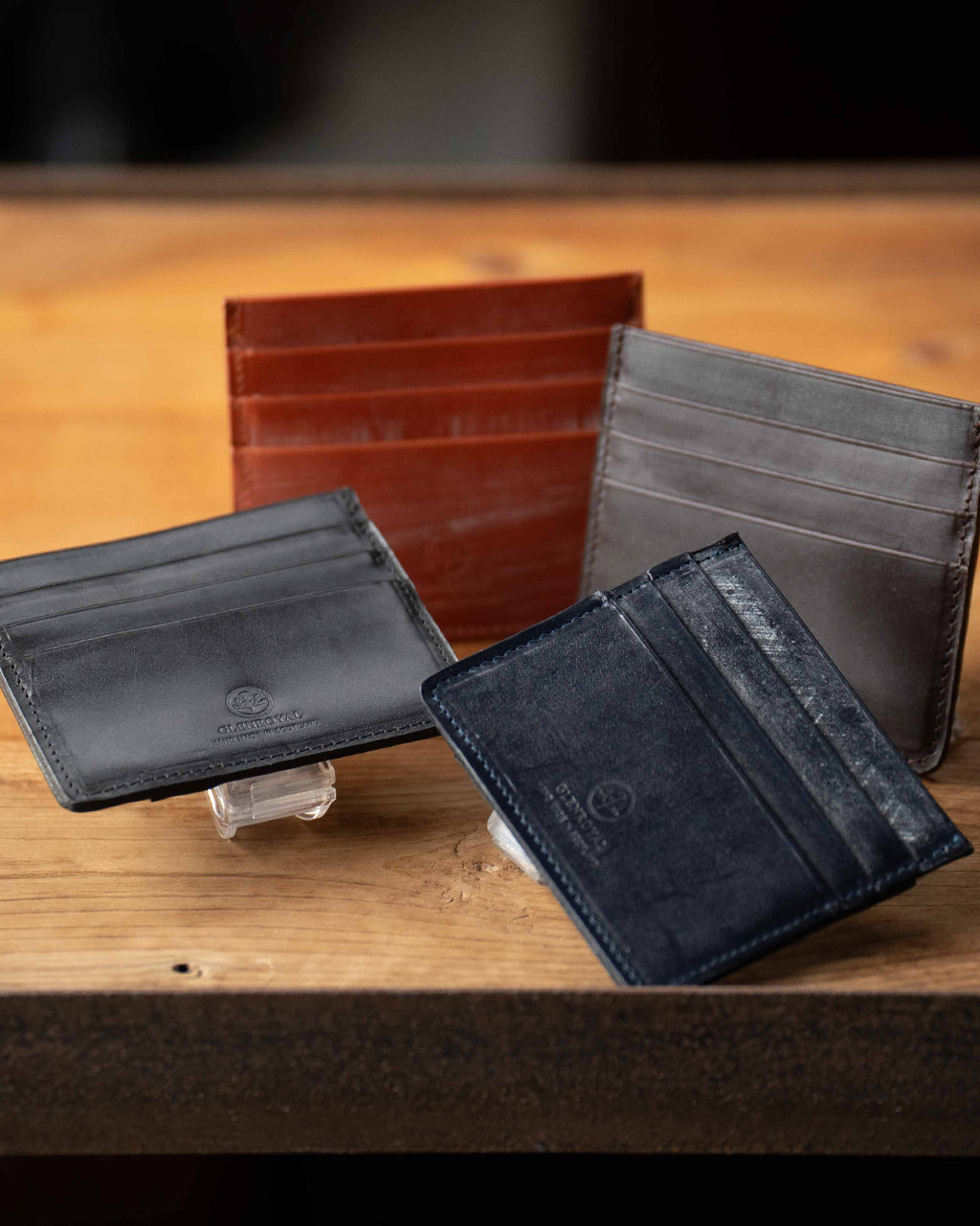 GLENROYAL 글렌 로얄 슬림 카드 케이스 SLIM CARD CASE WITH NOTE 브라이들 레더 심플 카드 넣어 03-5935【무료우송】 