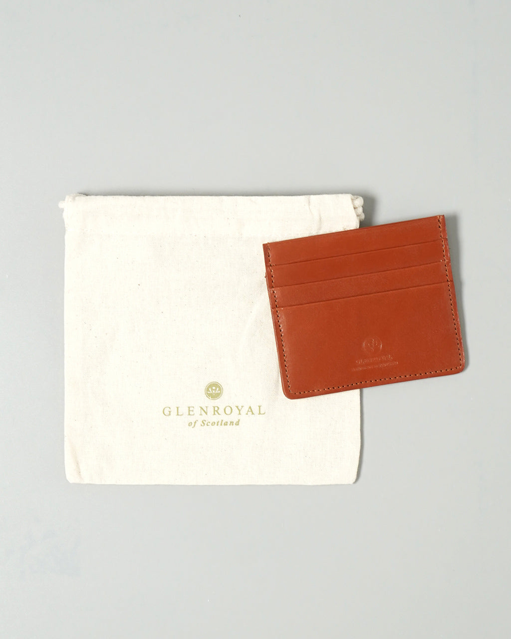 ＼ポイント10倍！／GLENROYAL グレンロイヤル スリム カードケース SLIM CARD CASE WITH NOTE ブライドルレザー シンプル カード入れ 03-5935【送料無料】