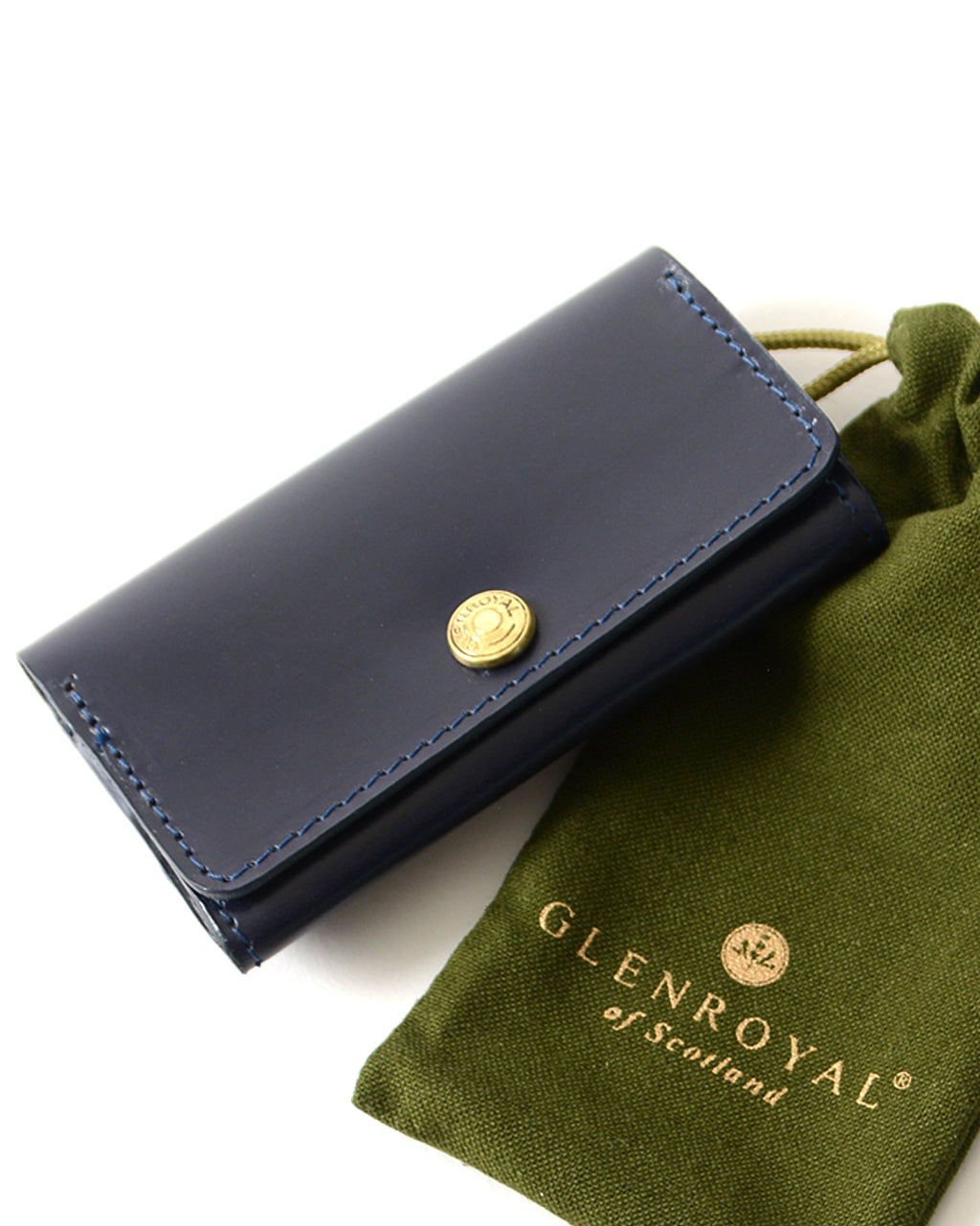 GLENROYAL BUSINESS CARD HOLDER ブライドルレザー カードケース 名刺
