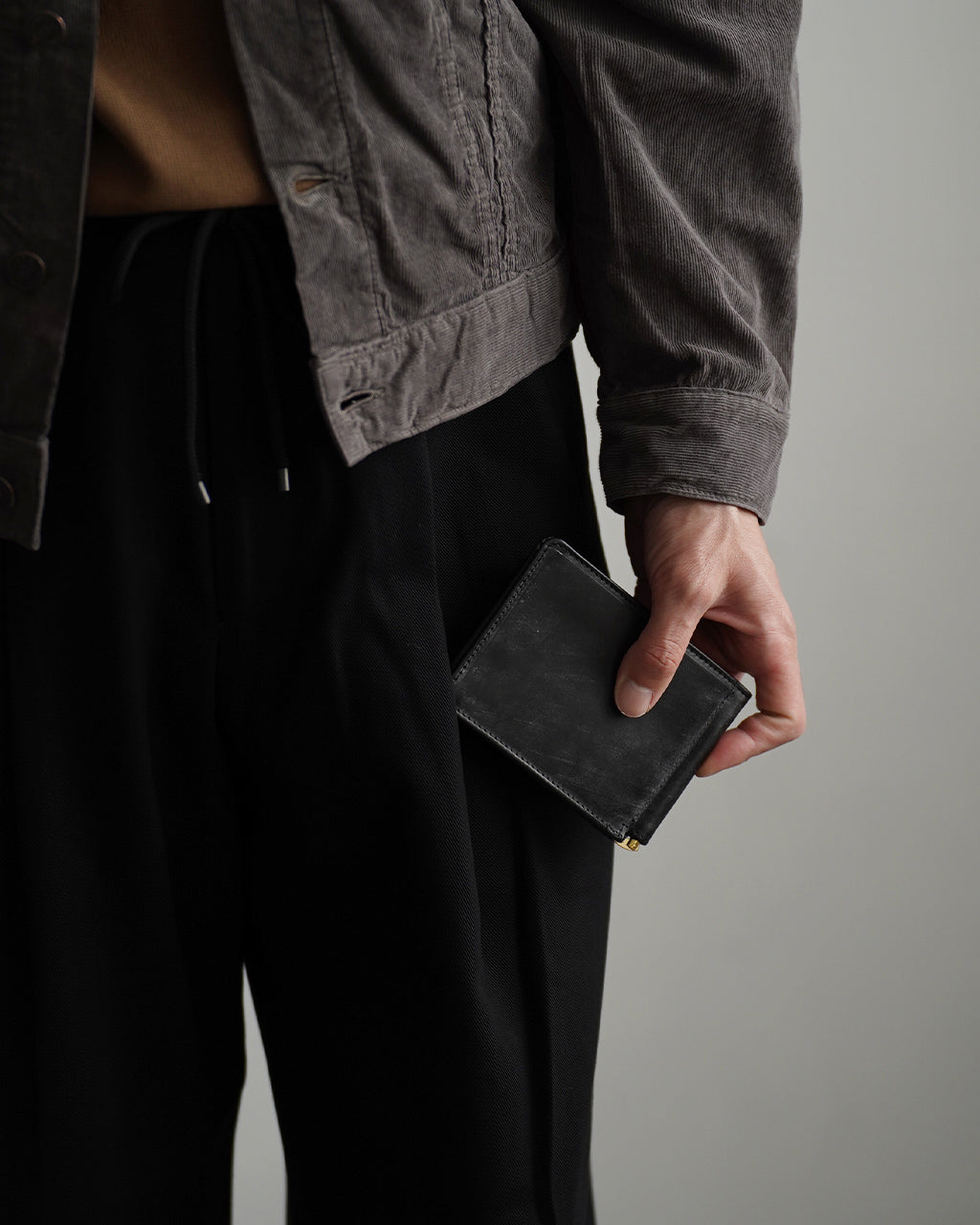 GLENROYAL マネークリップ MONEY CLIP WITH POCKET 小銭入れ付き 財布