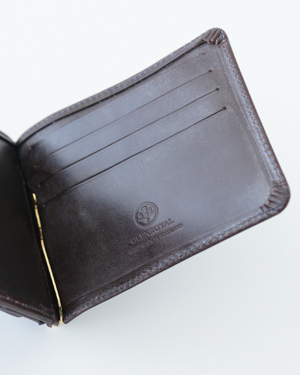 【アウトレット！30%OFF】GLENROYAL グレンロイヤル マネークリップ MONEY CLIP WITH COIN POCKET 小銭入れ付き 財布 03-6164【送料無料】