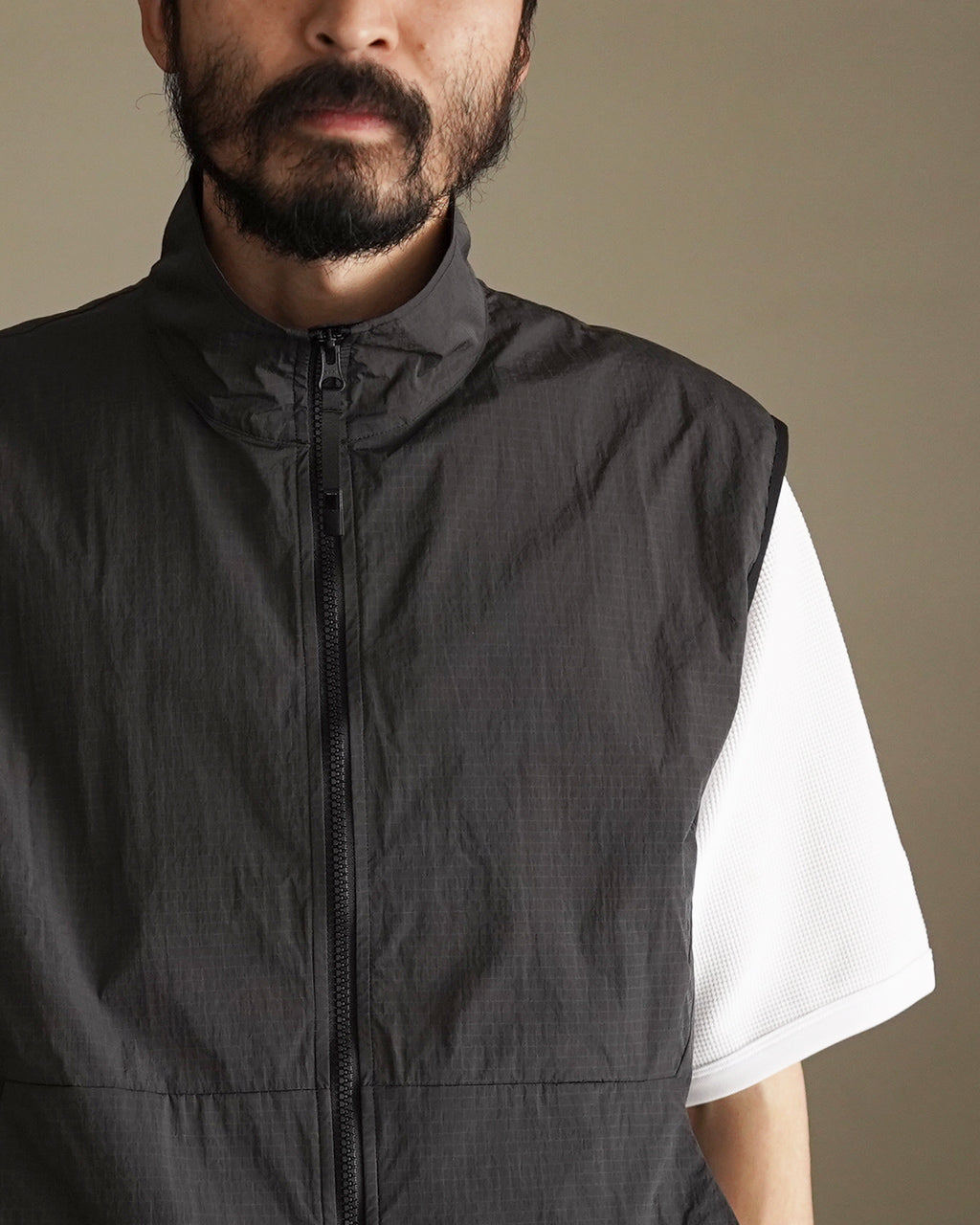 Dope Dyed Rip-stop Wind Vest GL15331