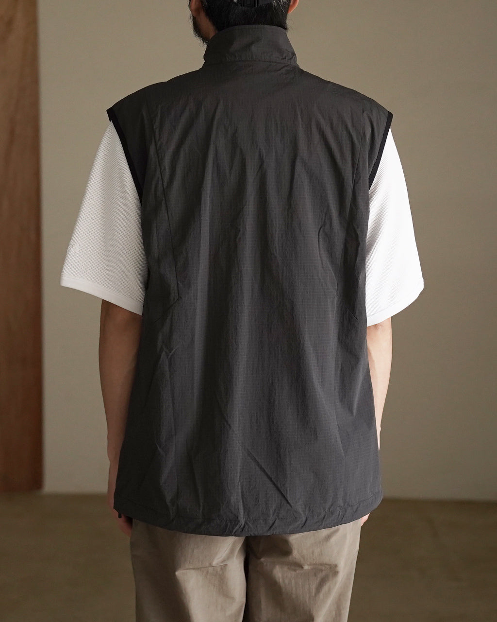 Dope Dyed Rip-stop Wind Vest GL15331