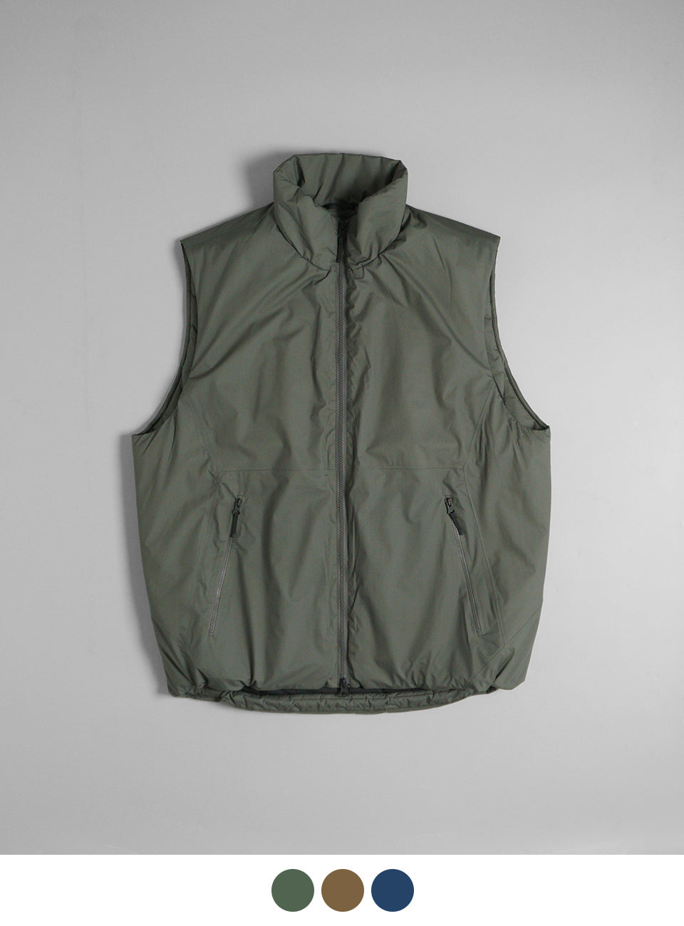 【アウトレット！30%OFF】Goldwin ゴールドウィン ゴアテックス ウィンドストッパー パフィー テック ベスト GORE-TEX WINDSTOPPER Puffy Tech Vest GL14308 【送料無料】