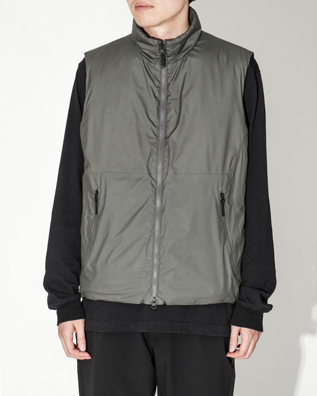 【アウトレット！30%OFF】Goldwin ゴールドウィン ゴアテックス ウィンドストッパー パフィー テック ベスト GORE-TEX WINDSTOPPER Puffy Tech Vest GL14308 【送料無料】