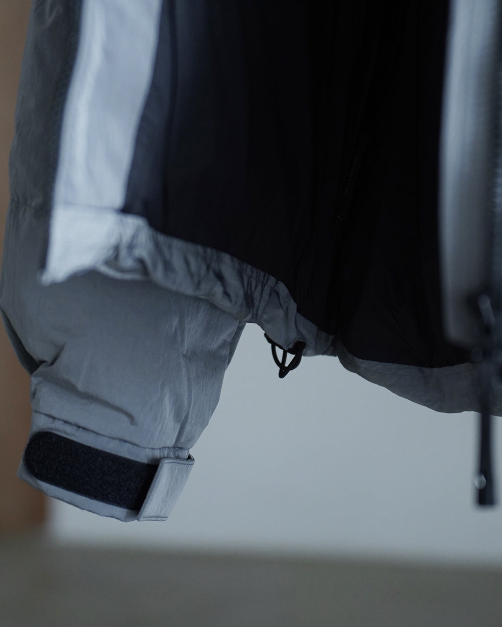 Dope Dyed Ripple Nylon Down Jacket GL25339